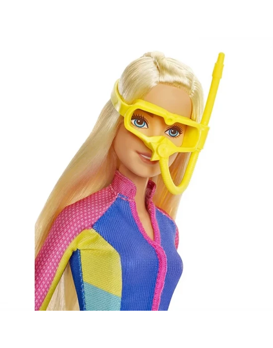 Sihirli Yunuslar Dalgıç Barbie Bebek