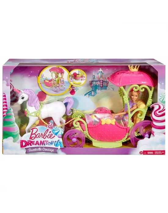 Barbie Dreamtopia Şeker Krallığı Faytonu
