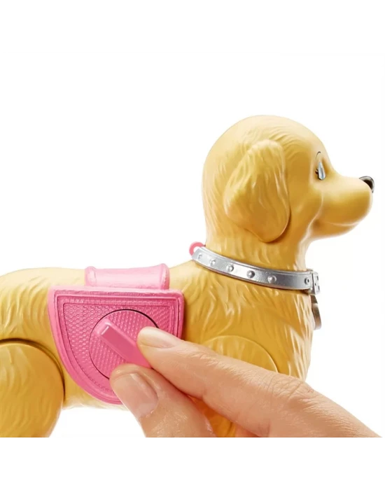 Barbie ve Tuvalet Eğitimindeki Köpeği Oyun Seti