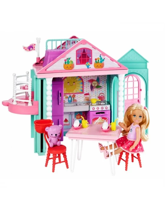 Barbie Chelseanin İki Katlı Evi Oyun Seti