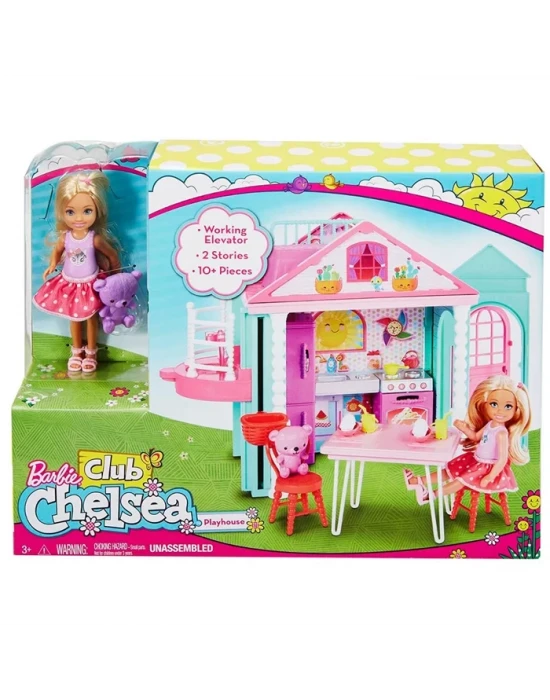 Barbie Chelseanin İki Katlı Evi Oyun Seti