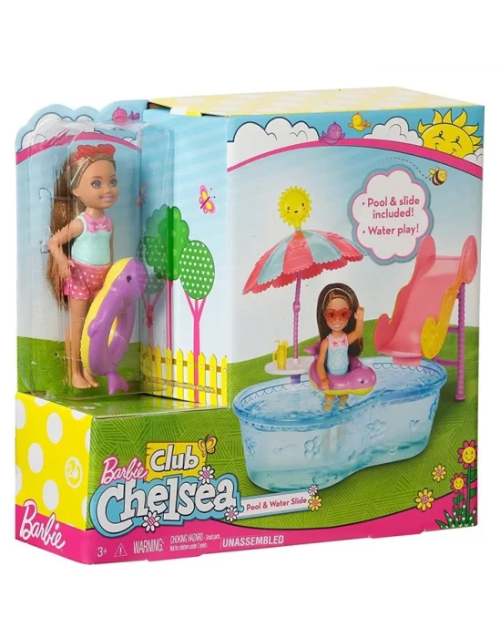 Barbie Chelsea ile Eğleniyoruz Havuz Oyun Seti