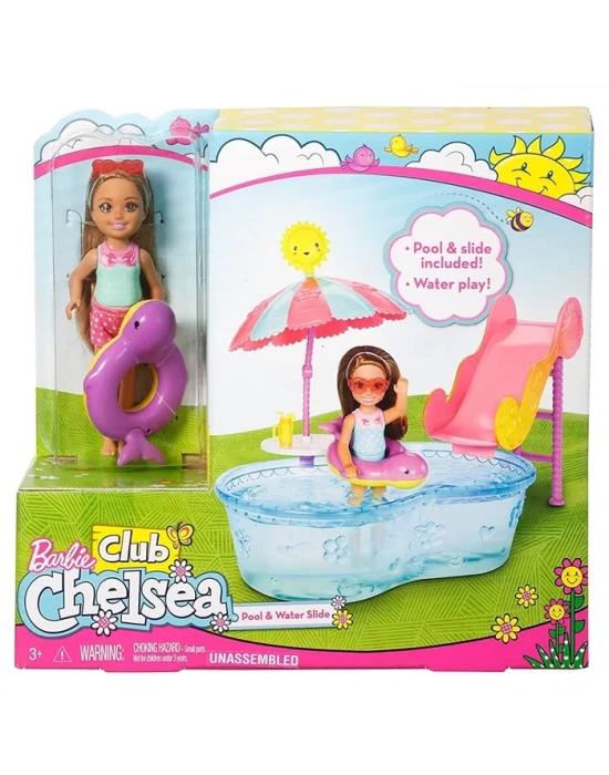 Barbie Chelsea ile Eğleniyoruz Havuz Oyun Seti