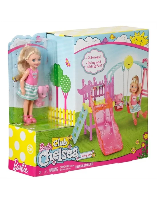 Barbie Chelsea ile Eğleniyoruz Park Oyun Seti