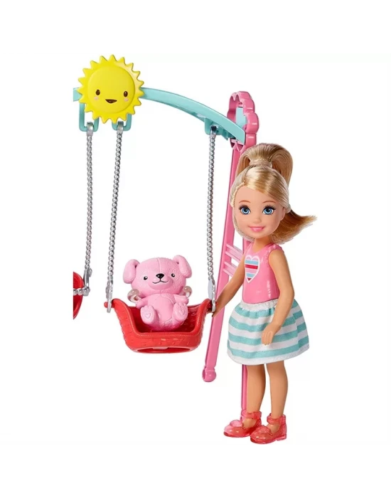 Barbie Chelsea ile Eğleniyoruz Park Oyun Seti