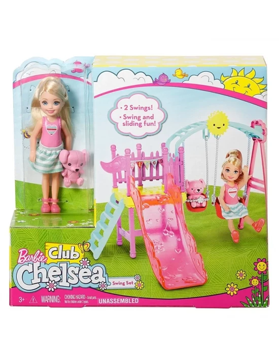 Barbie Chelsea ile Eğleniyoruz Park Oyun Seti