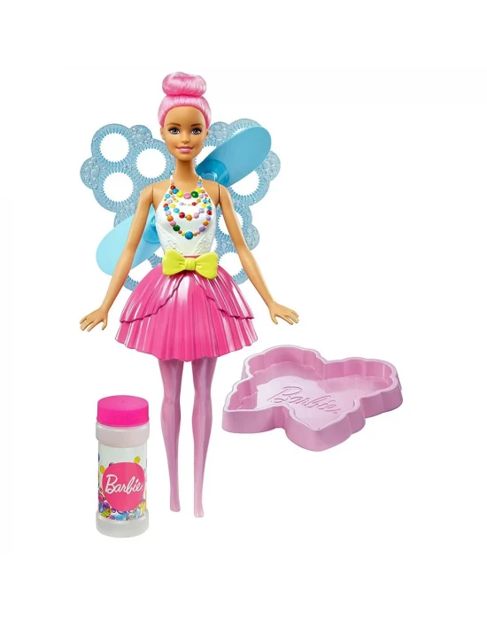 Barbie Baloncuk Perileri Pembe Saçlı DVM95