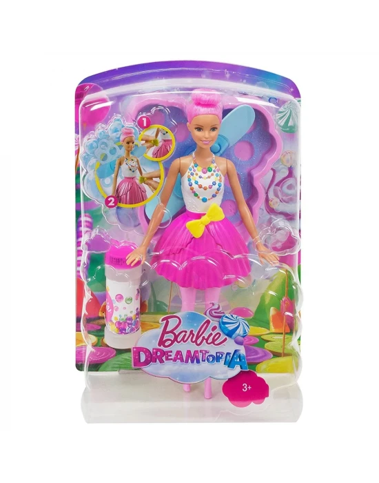Barbie Baloncuk Perileri Pembe Saçlı DVM95