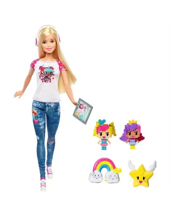 Barbie Video Oyunu Kahramanı Barbie Model Bebek