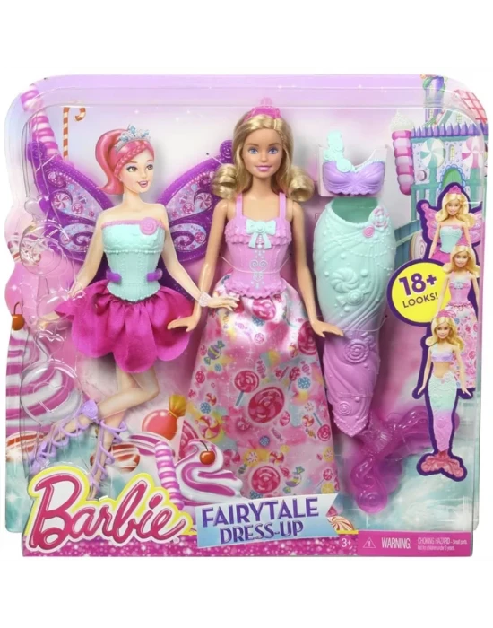Barbie Sihirli Dönüşen Balerin-Denizkızı-Prenses