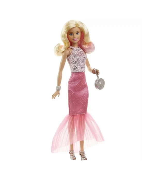 Barbie Büyüleyici Pembe Elbisesi DGY70