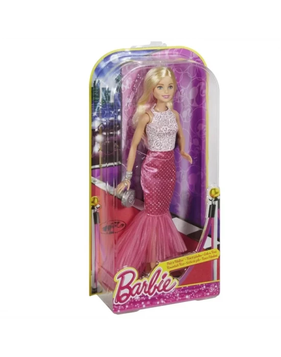 Barbie Büyüleyici Pembe Elbisesi DGY70