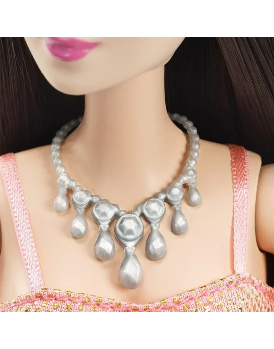 Pırıltılı Barbie Model Bebek DGX83