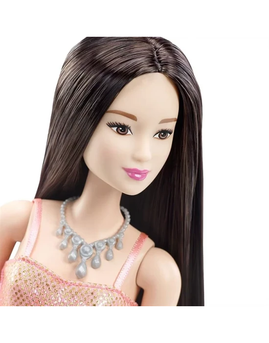 Pırıltılı Barbie Model Bebek DGX83