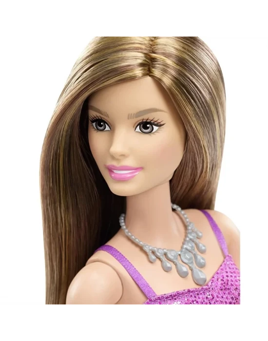 Pırıltılı Barbie Model Bebek DGX81
