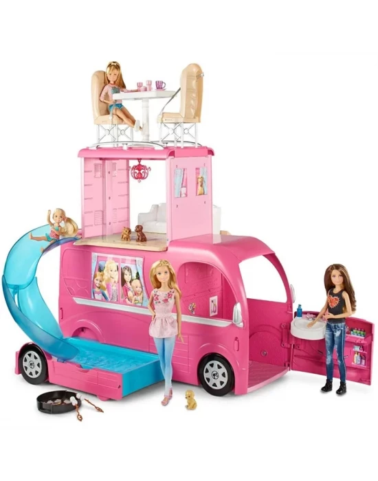 Barbie’nin Pembe Karavanı Oyun Seti