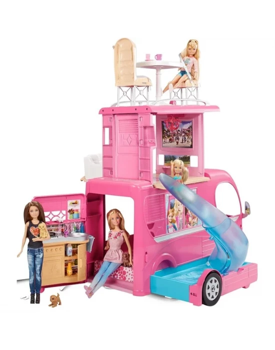 Barbie’nin Pembe Karavanı Oyun Seti
