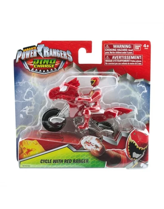 Power Rangers Dino Charge Red Ranger Ve Motor Seti