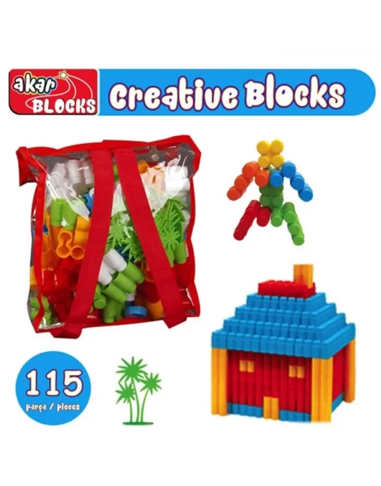 Akar Oyuncak Creative Blocks 115 Parça