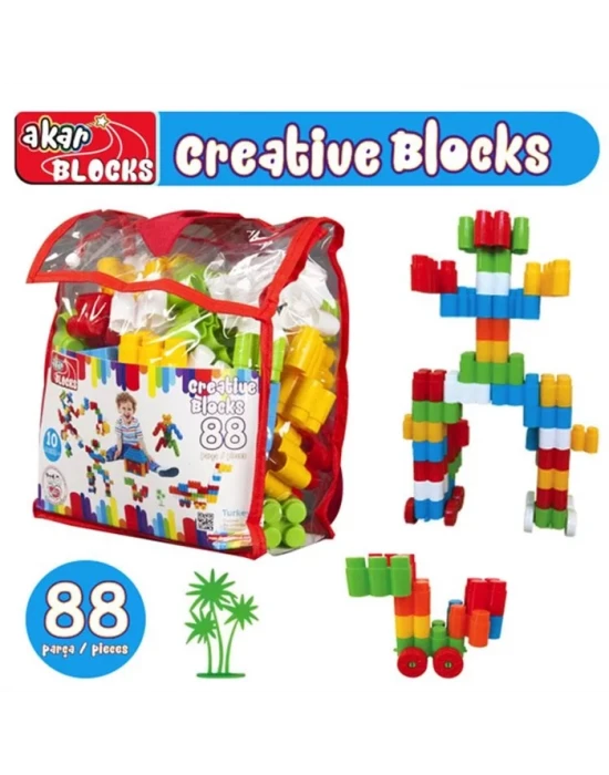 Akar Oyuncak Creative Blocks 88 Parça