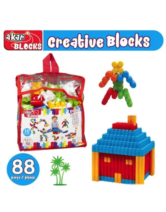 Akar Oyuncak Creative Blocks 88 Parça