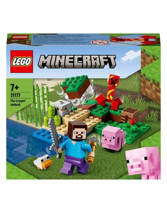 Lego Minecraft Creeper Pususu 21177
