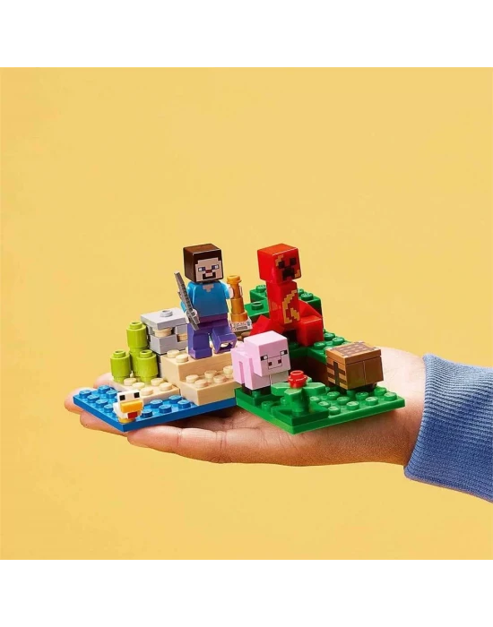 Lego Minecraft Creeper Pususu 21177