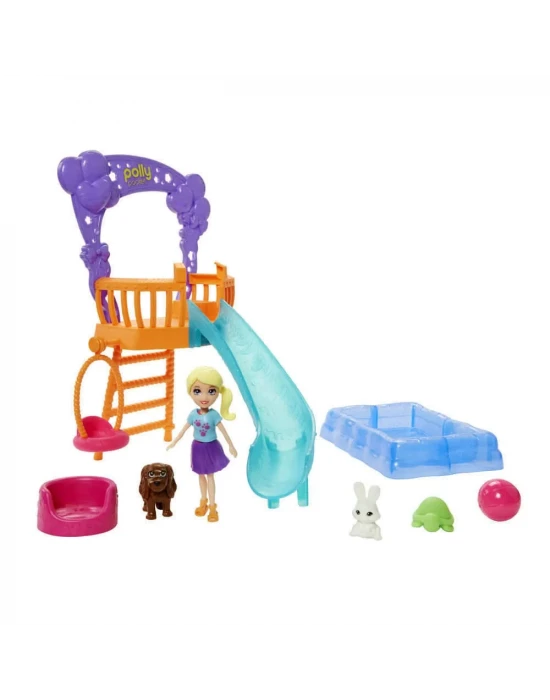 Polly Pocket Kaydırak Eğlencesi Oyun Seti