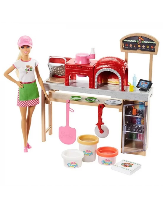 Barbie Pizza Yapıyor Oyun Seti FHR09