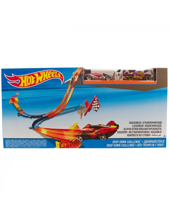 Hot Wheels Motor Yarışcıları DropDown Challenge Oyun Seti