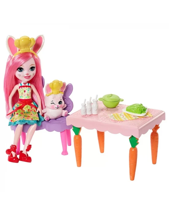 Enchantimals Bree Bunny Mutfak Eğlencesi Seti
