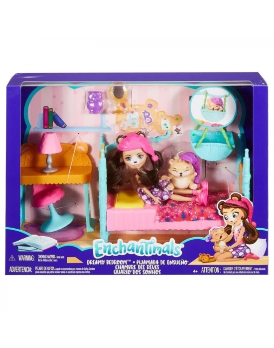 Enchantimals Bren Bear Yatak Odası Seti