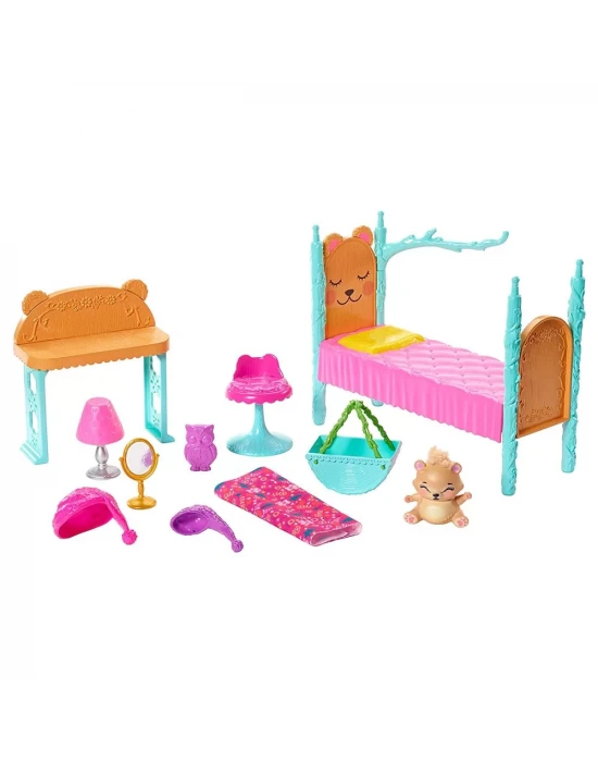 Enchantimals Bren Bear Yatak Odası Seti