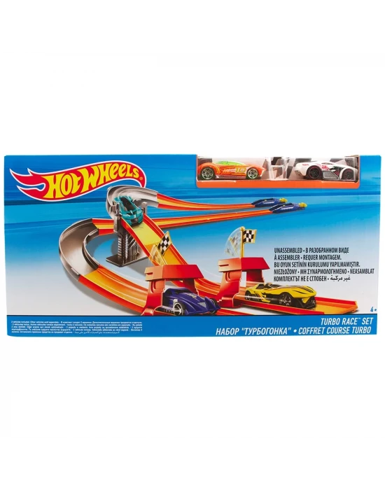 Hot Wheels Motor Yarışcıları Turbo Yarış Oyun Seti