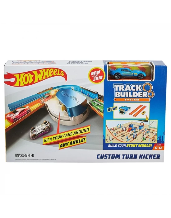 Hot Wheels Track Builders Custom Turn Kıcker