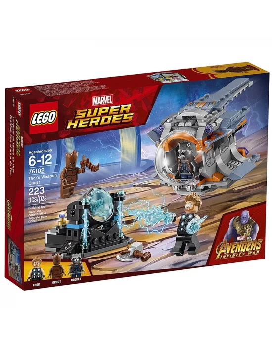 Lego Super Heroes Thors Quest 76102