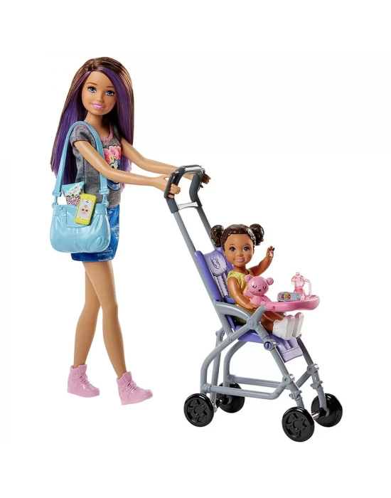Barbie Skipper Bebek Bakıcılığı Oyun Seti FJB00