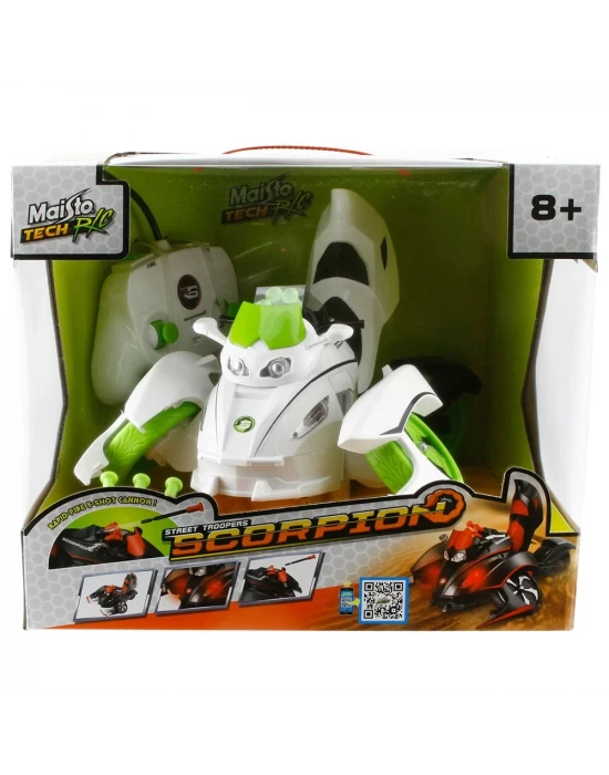 Maisto Street Troopers Scorpion R/C Beyaz Uzaktan Kumandalı