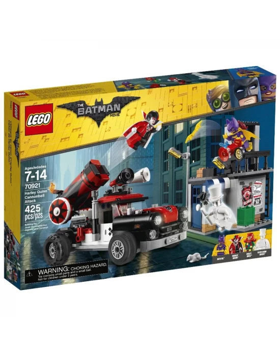 Lego Super Heroes Harley Quinn Cannonball Attack 70921