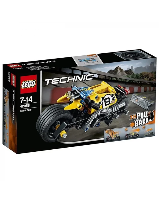 Lego Technic Akrobasi Motosikleti 42058