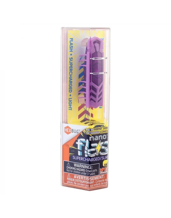 NECO TOYS Hexbug Flash Nano Tekli Paket Mor