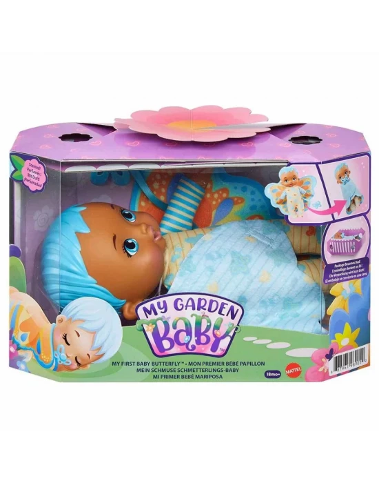 My Garden Baby İlk Kelebek Bebeğim Mavi Saçlı Bebek