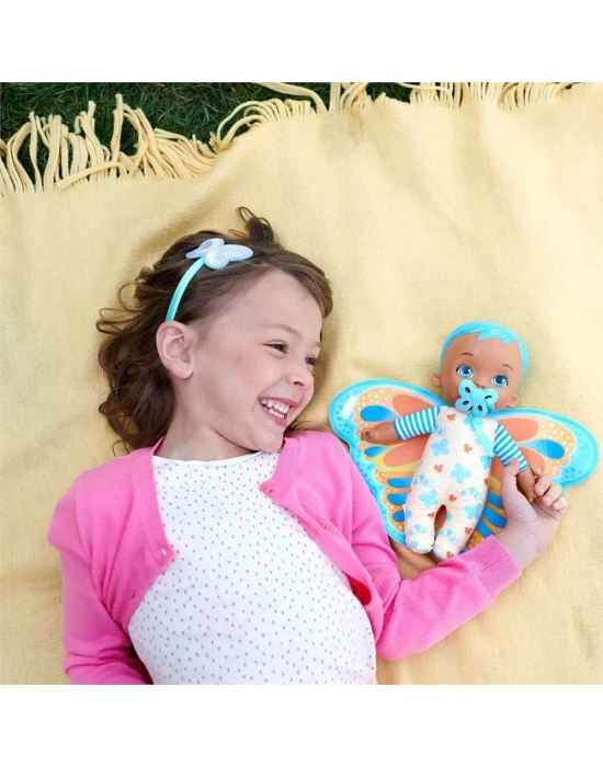 My Garden Baby İlk Kelebek Bebeğim Mavi Saçlı Bebek