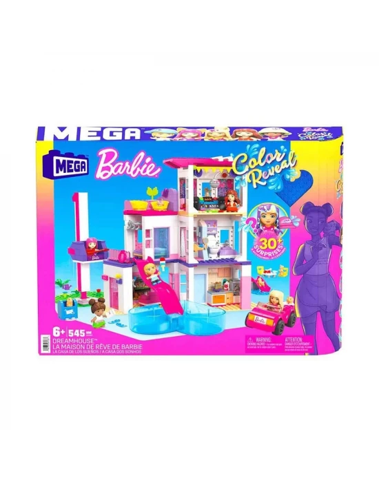 MEGA Barbie Color Reveal Rüya Evi Yapı Seti