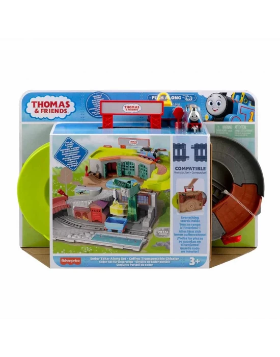 Fisher-Price Thomas ve Arkadaşları Taşınabilir Sodor Seti