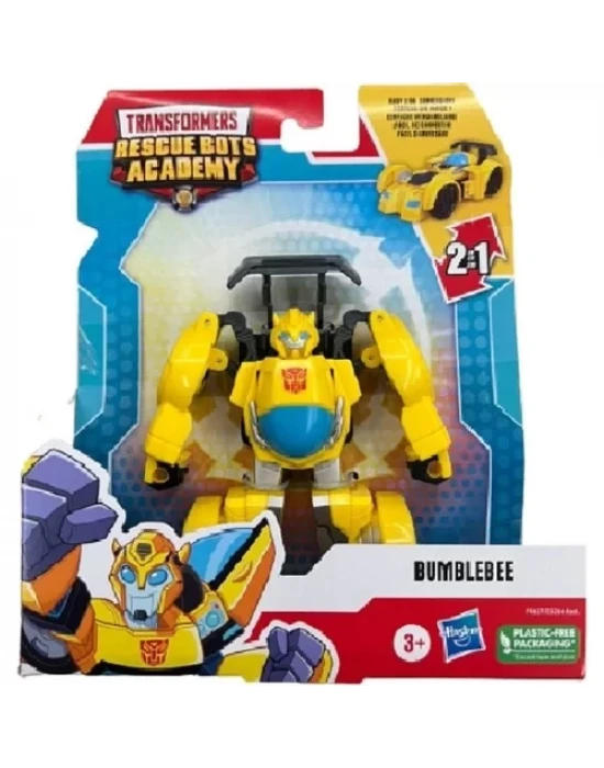 Hasbro Rescue Bots Academy Figür Bumblebee - 11 cm Dönüşebilen Robot