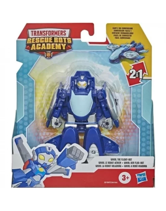 Hasbro Transformers Rescue Bots Academy Whirl Figür - 11 cm Dönüşebilen Robot