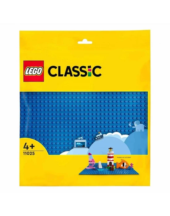 Lego Classic Mavi Plaka 11025