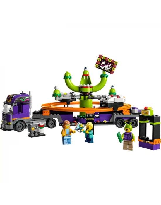 Lego City Lunapark Uzay Oyuncağı Kamyonu 60313