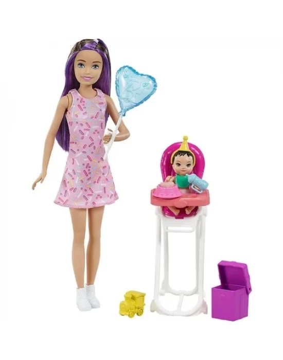 Barbie Bebek Bakıcısı Bebeği ve Aksesuarları FHY97 - GRP40